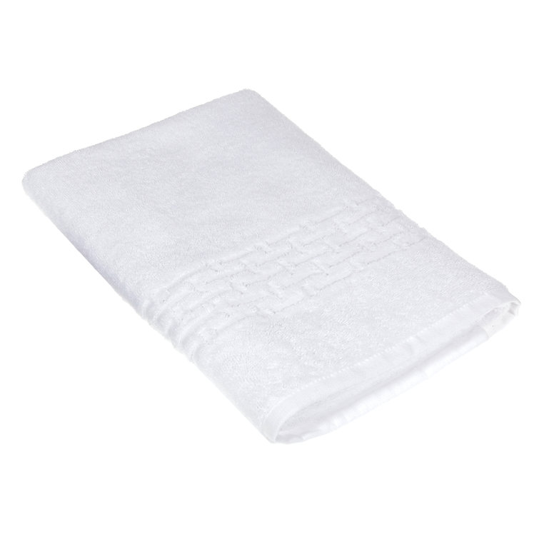 Ribbed bath clearance towels